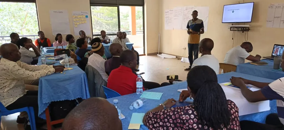 Community members at DeryCode digital skills training workshop